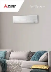 Mitsubishi Electric Split Systems brochure cover